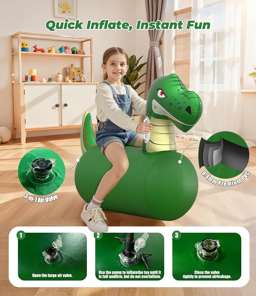 Dinosaur Bouncy Hopper view 4