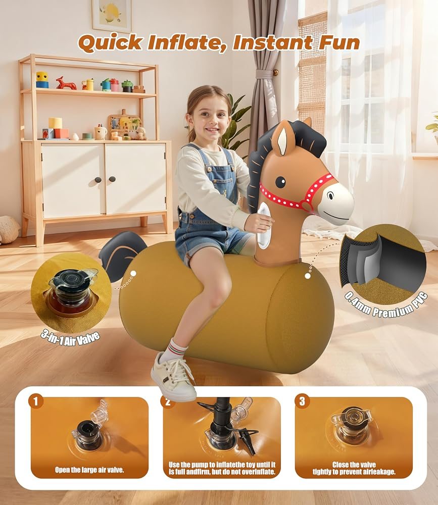Horse Bouncy Hopper view 4