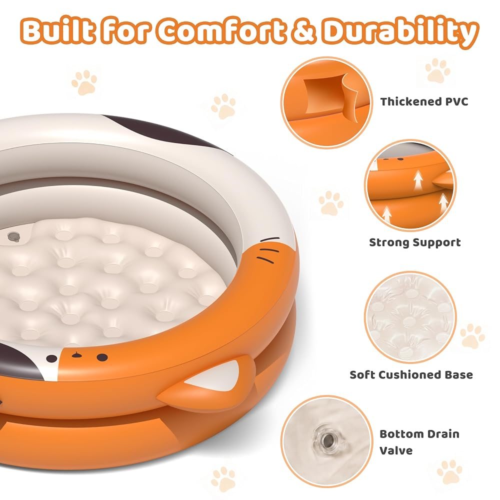 Orange Ball Pit for Toddlers view 4