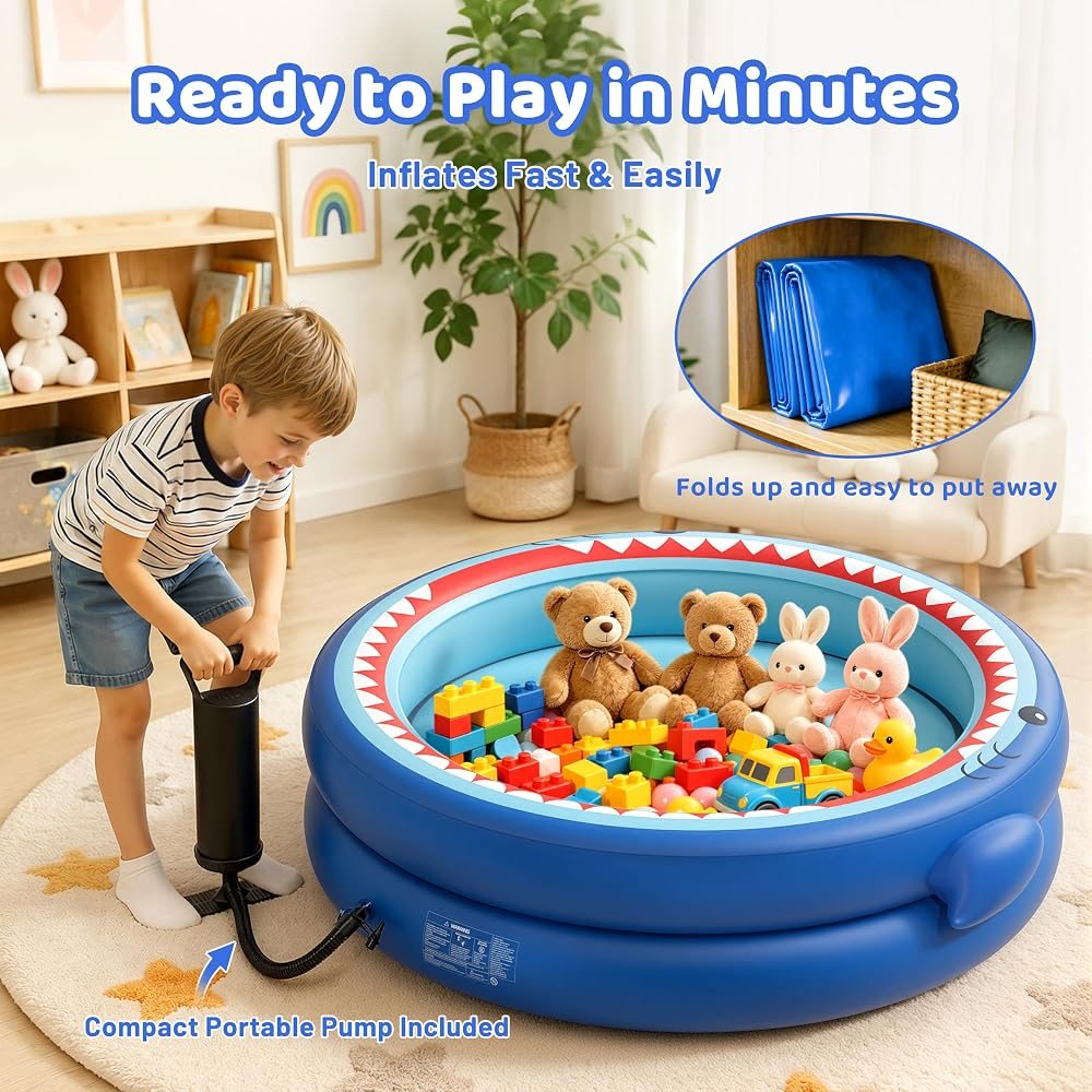 Shark Ball Pit for Toddlers view 6